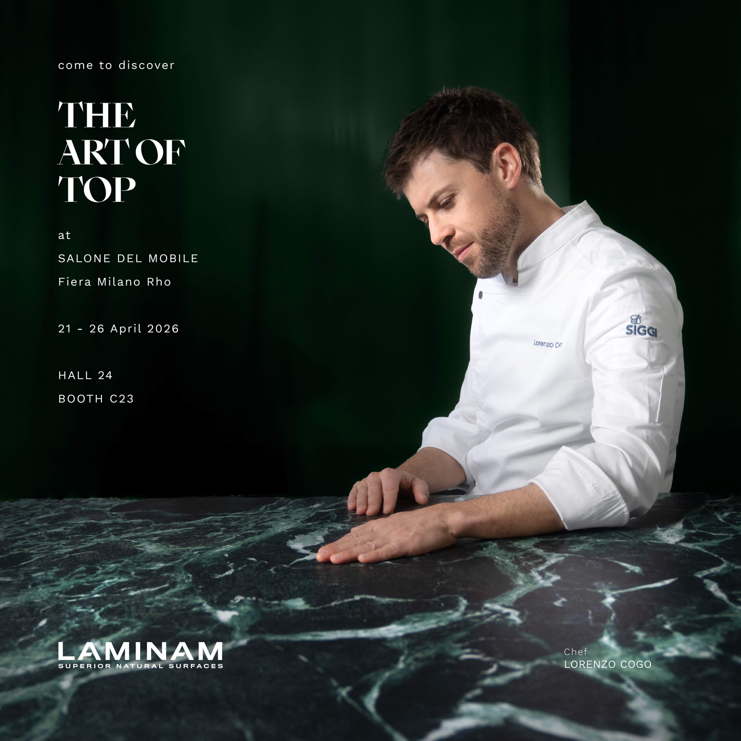 Save the Date | Laminam на Salone del Mobile 2026