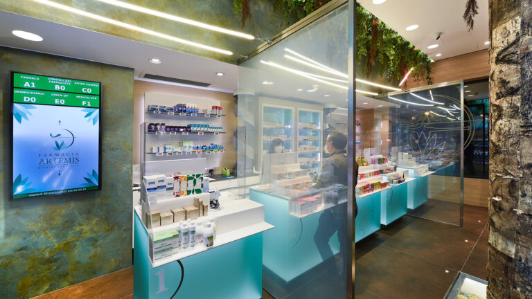 Un design ispirato all’atmosfera accogliente e benefica di un vero e proprio bosco