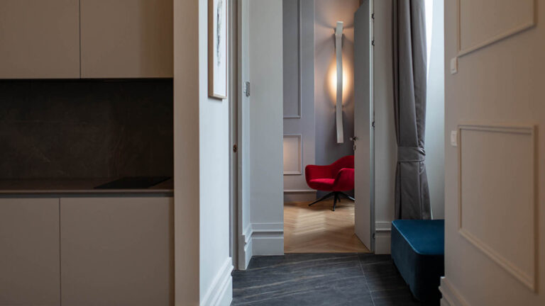 Palazzo BN, Lecce (Italy) - Floor covering in Noir Desir, I Naturali series