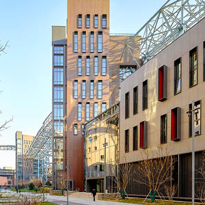 Laminam clads the external façades of the Beijing Olympic Village