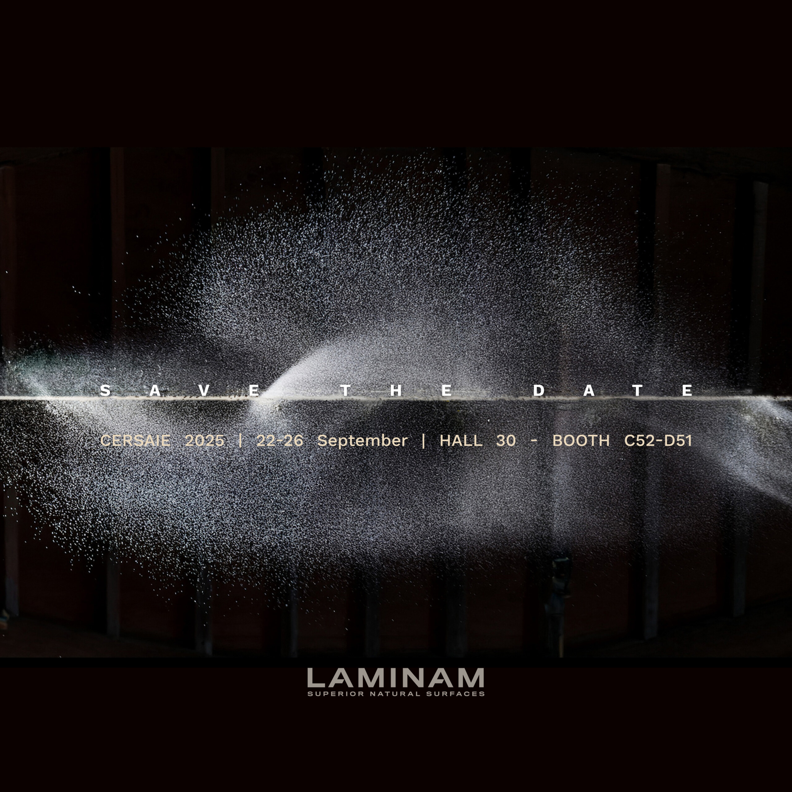 Save the Date | Laminam a Cersaie 2025
