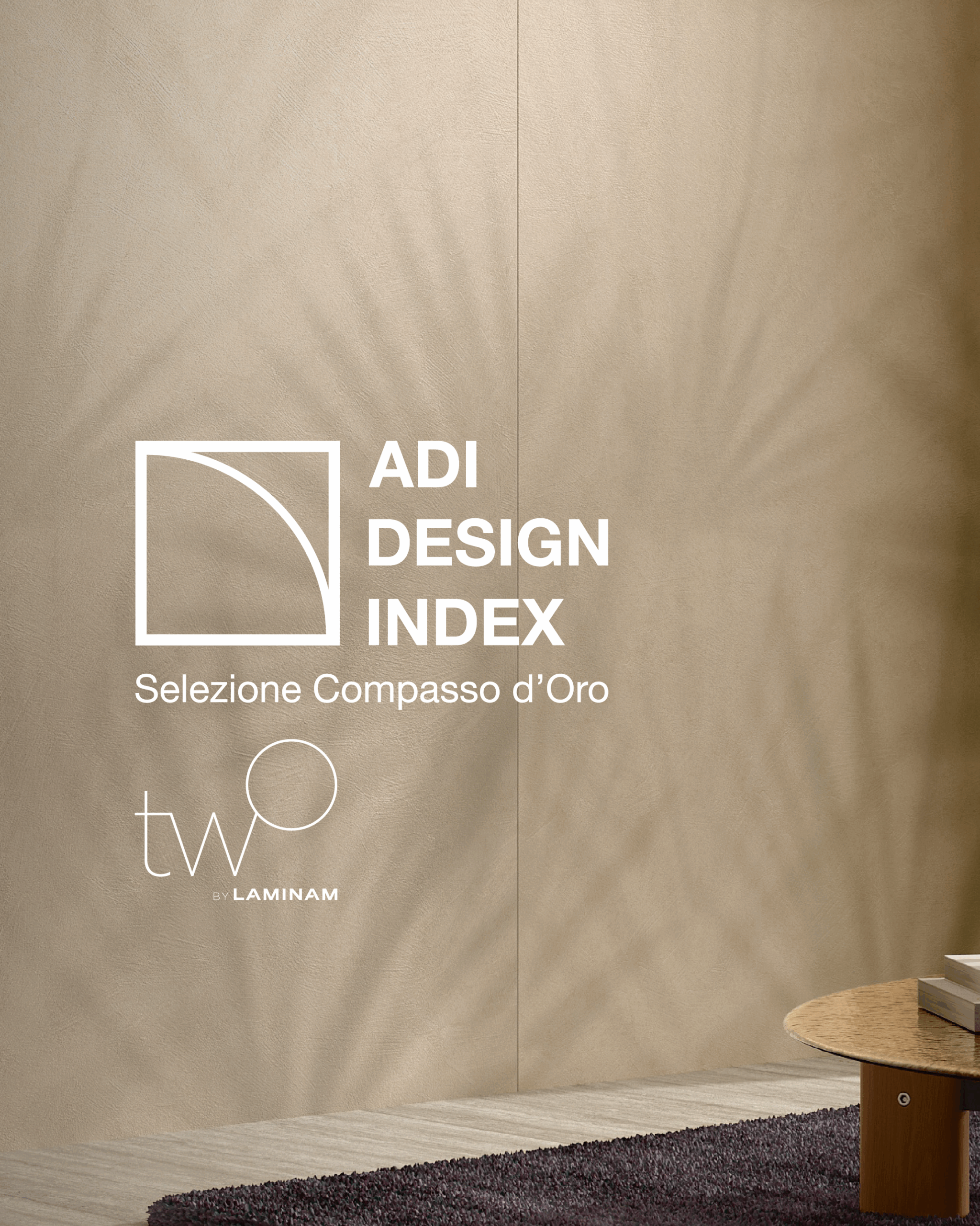 twO by Laminam wins a place in the ADI Design Index 2025